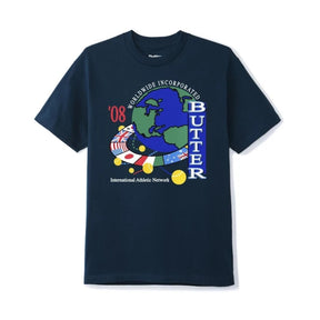 Butter Athletic Network SS Tshirt Navy