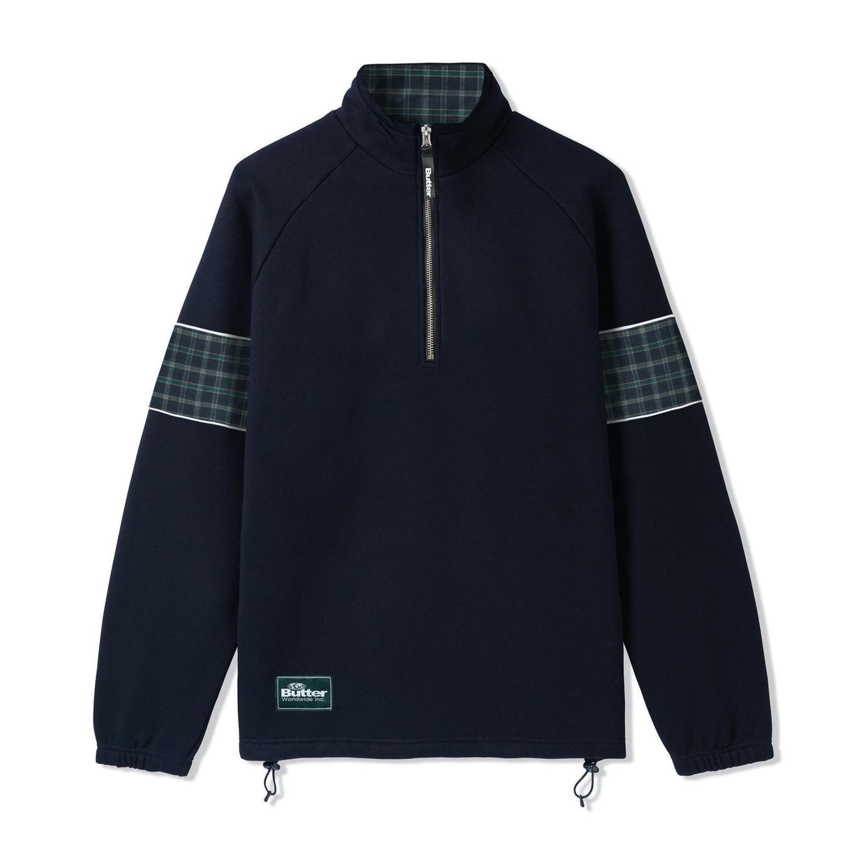 Butter Parks 1/4 Zip Pullover Dark Navy L
