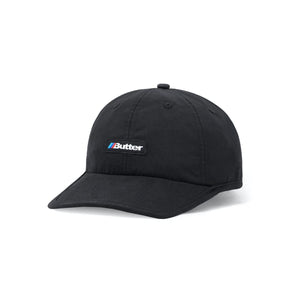 Butter Auto 6 Panel Cap Black Onesize