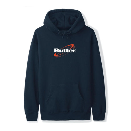 Butter Technology Logo Pullover Navy L