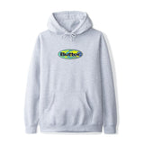 Butter Global Logo Hoodie Ashe Grey M