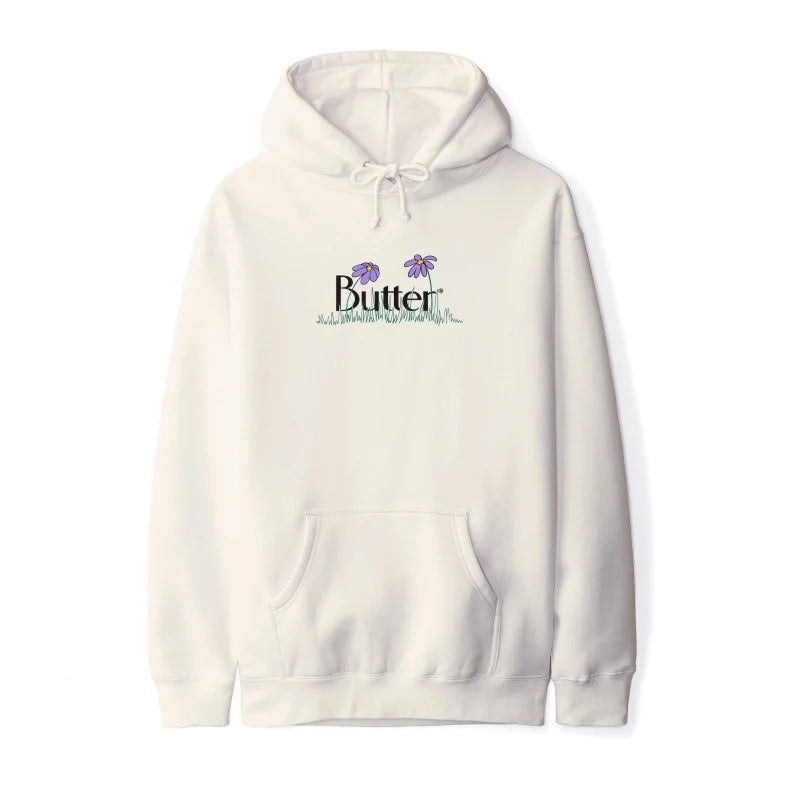 Butter Flowers Classic Logo Hoodie Bone
