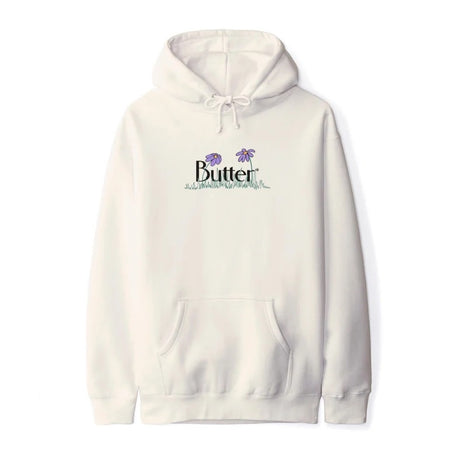 Butter Flowers Classic Logo Hoodie Bone
