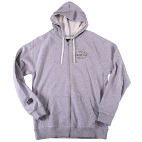 Hyperlite Throttle Zip Hoodie 2021 Grey Heather