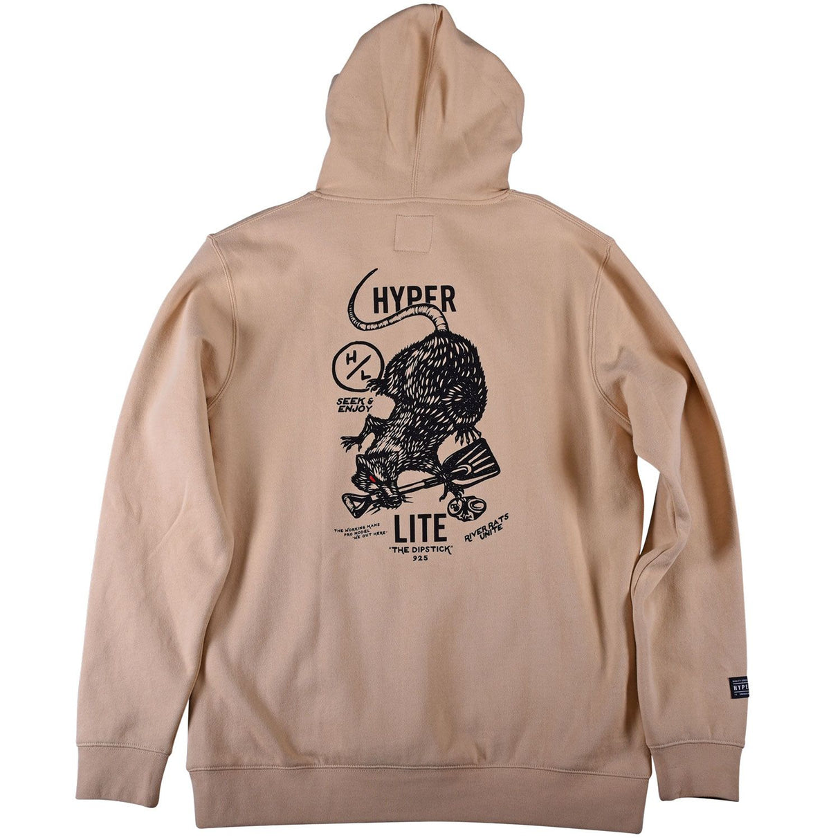 Hyperlite River Rat Hoodie Tan XL