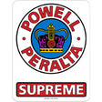 Powell Supreme OG Sticker (2pack) Red White Blue 3.5"