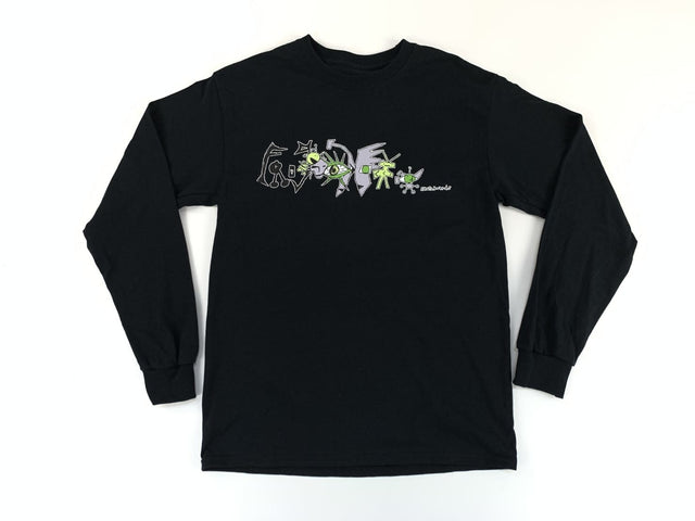 Frog Pat G Nightmare Longsleeve Black