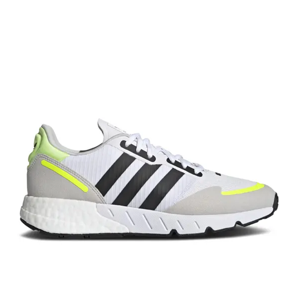 Adidas ZX 1K Boost Sneaker Shoes White Black