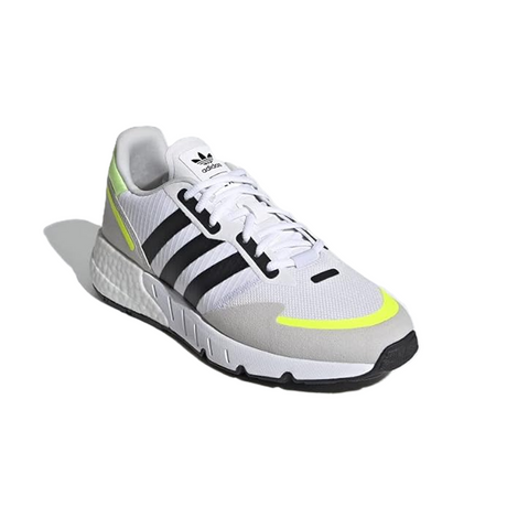 Adidas ZX 1K Boost Sneaker Shoes White Black 10.5