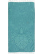 Sand Cloud Mint Swirl Turtle Towel Mint Onesize