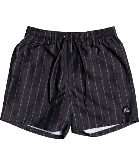 Quiksilver Dose Volley Shorts Black Red XL