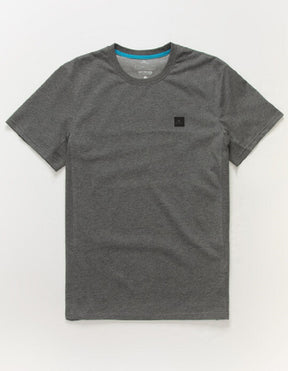 Rip Curl Pivoting Logo Tshirt Dark Grey