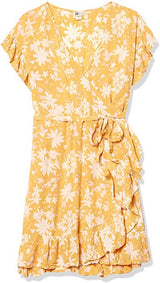 Billabong Wrap and Roll Dress Gold L/12