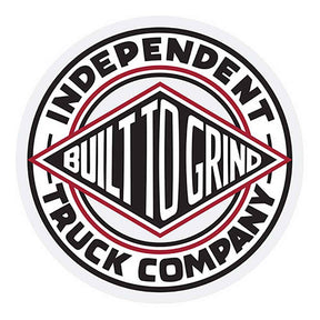 Independent Summit Mylar Sticker (2 pack) Black White 1.5x1.5