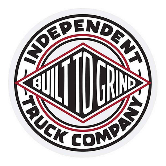 Independent Summit Mylar Sticker (2 pack) Black White 1.5x1.5