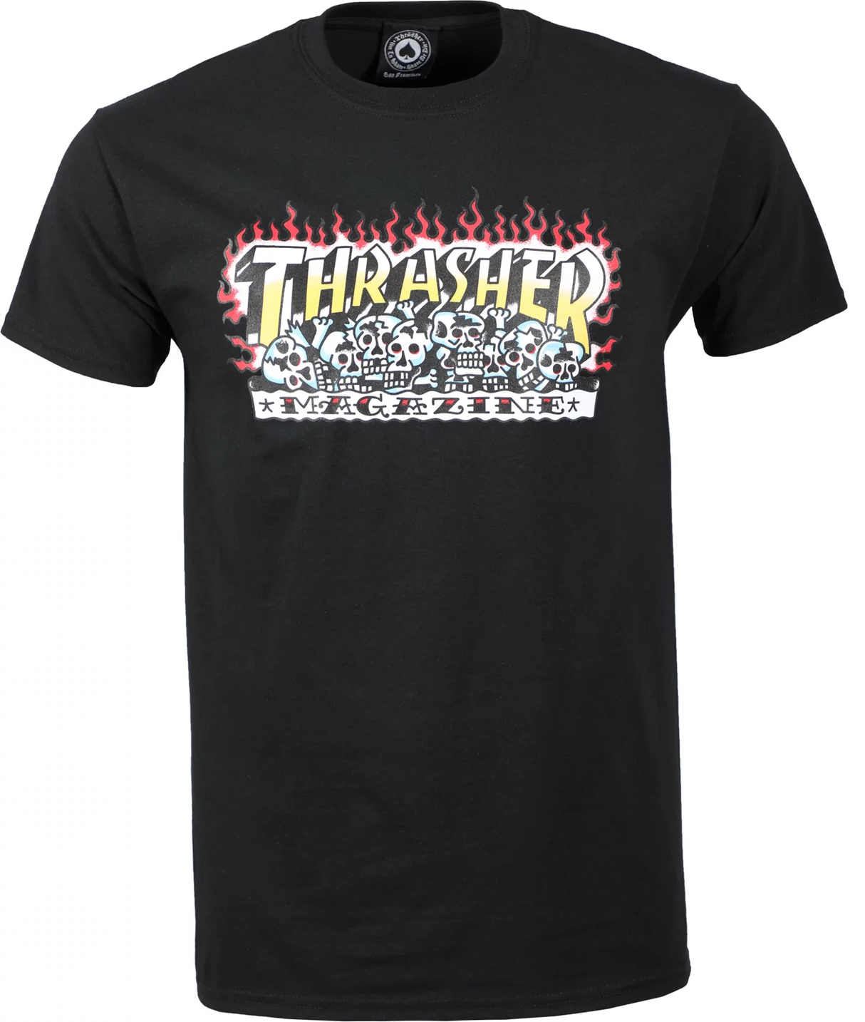Thrasher Krak Skull SS Tshirt Black S