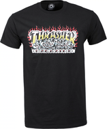 Thrasher Krak Skull SS Tshirt Black S
