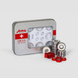 Andale Swiss Tin Box Bearings Red Silver OneSize
