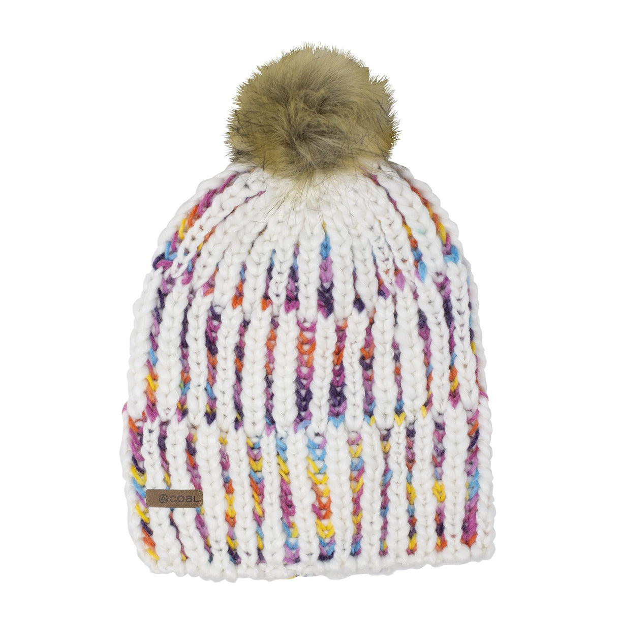 Coal Ava Beanie Womens Off White OneSize