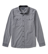 Roark Well Worn Longsleeve Woven Dark Navy M
