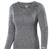 Terramar Cloud Nine 2.0 Printed Scoop Womens Dark Grey Melange Large