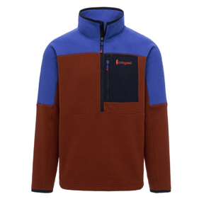Cotopaxi Abrazo Half Zip Fleece Mens Blue Violet