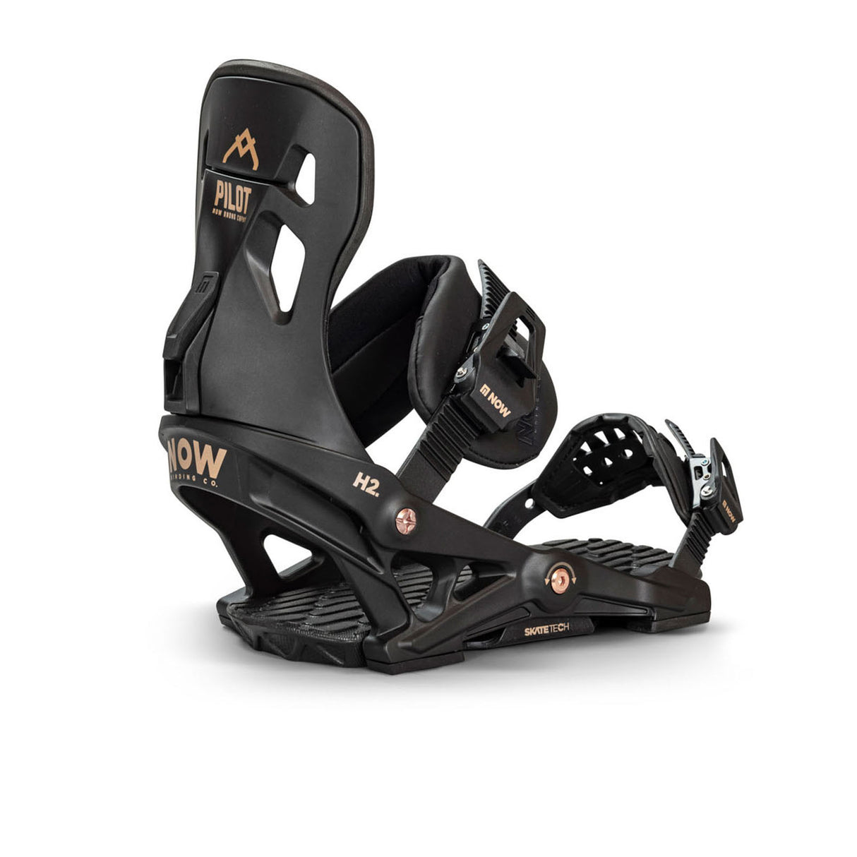 NOW Pilot Snowboard Bindings Black Medium