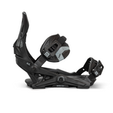 NOW Brigade Snowboard Bindings Black Silver Medium