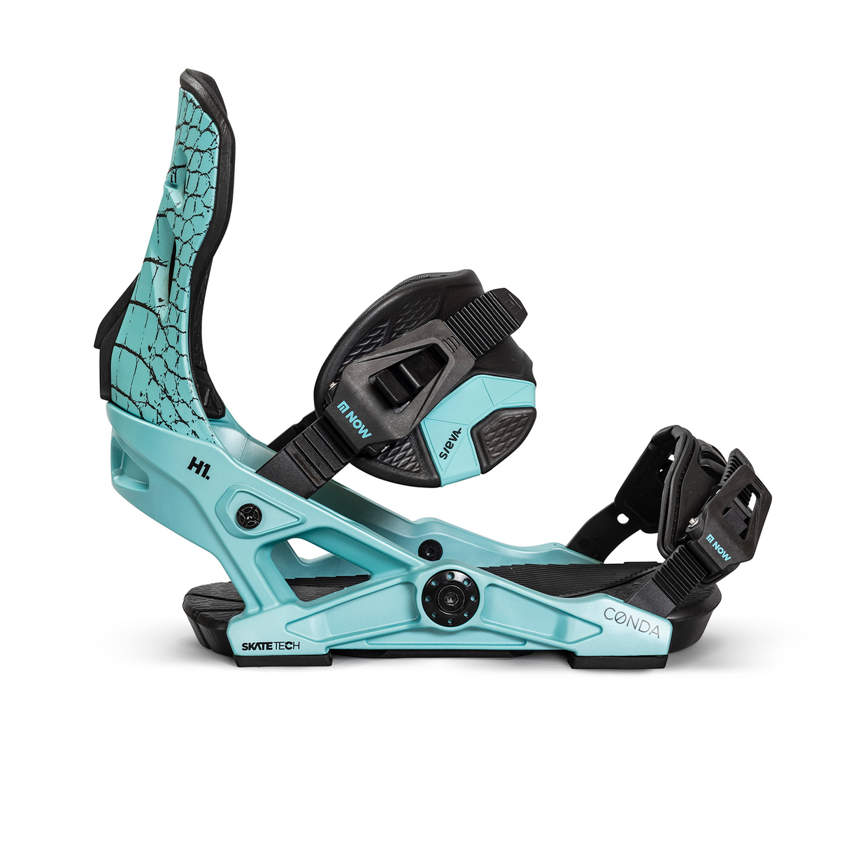 NOW Conda Snowboard Bindings Womens Teal Medium