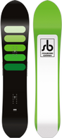 Spring Break Powder Racer Snowboard Black Green 149