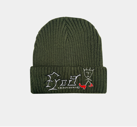 FROG Keep Walking Beanie Olive OneSize