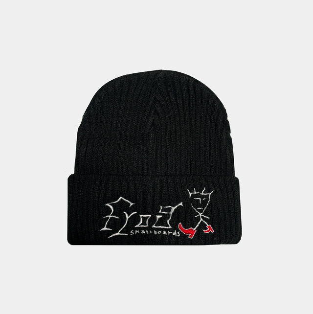 FROG Keep Walking Beanie Black OneSize