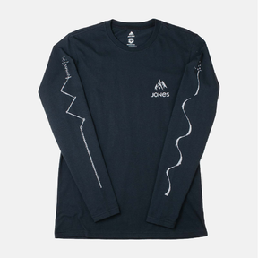 Jones Split Longsleeve Tshirt Black