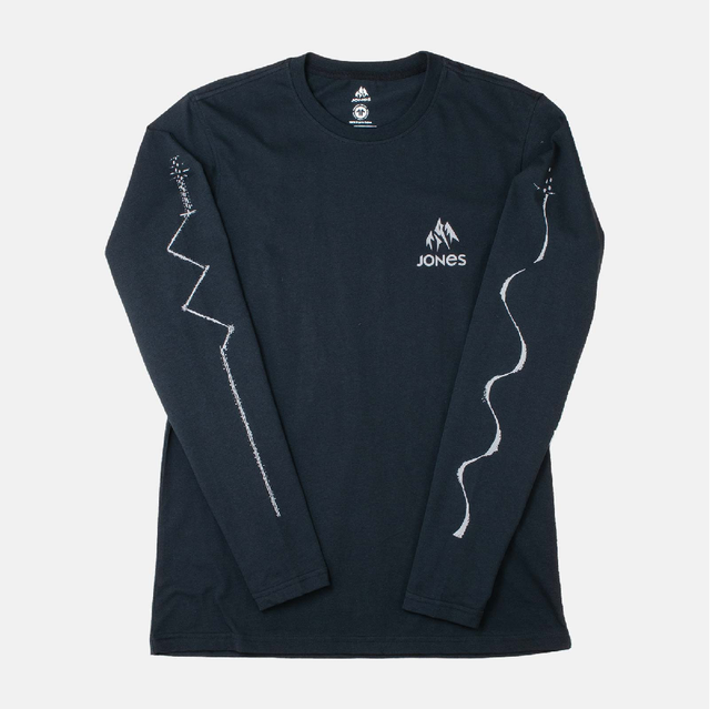Jones Split Longsleeve Tshirt Black