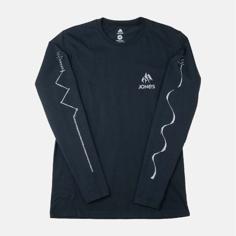 Jones Split Longsleeve Tshirt Black S