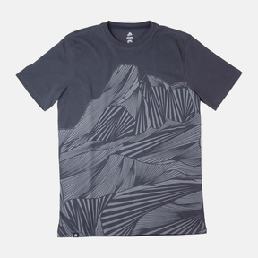Jones Mountain Twin Tshirt Dark Gray