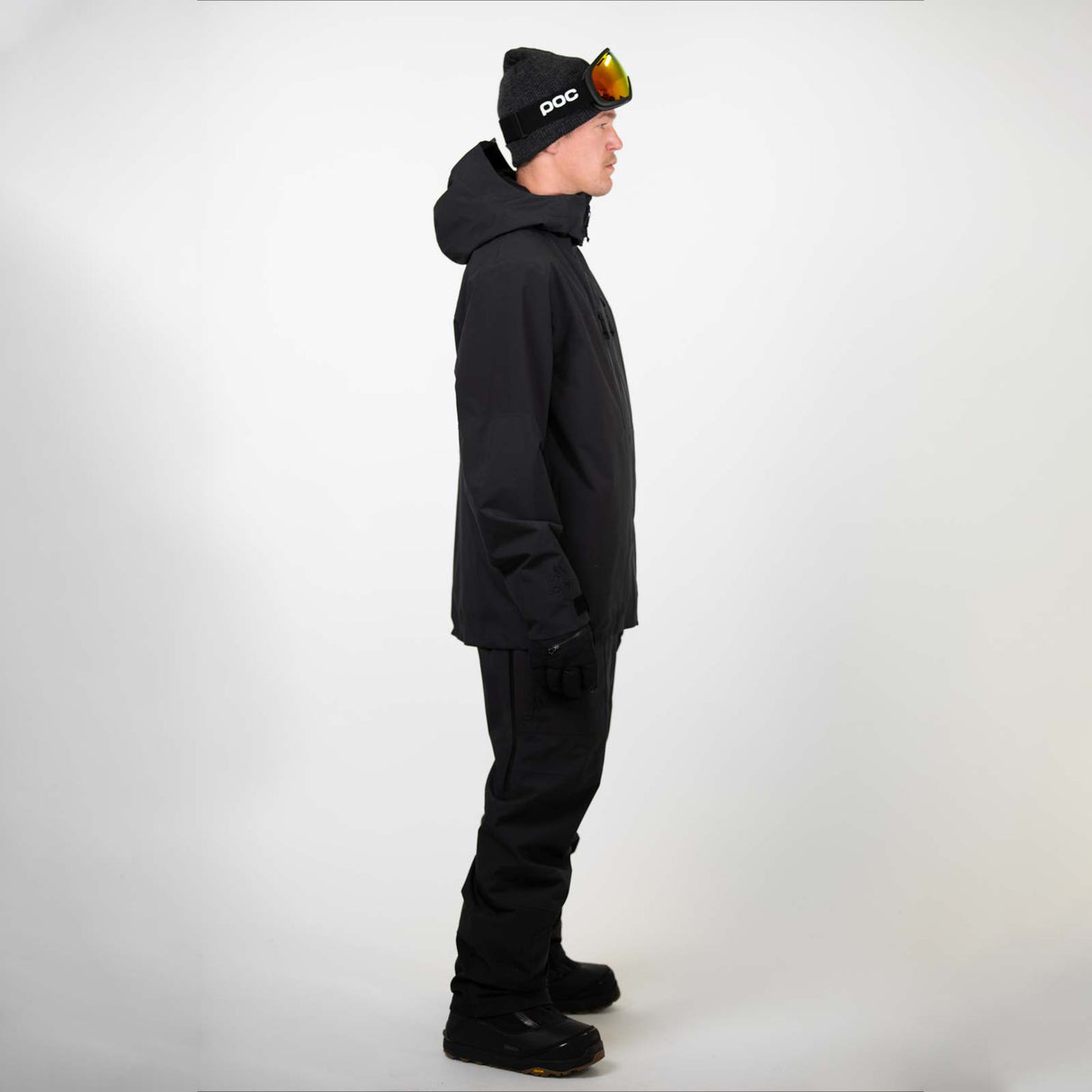 Jones Mtn Surf Parka Jacket Black L