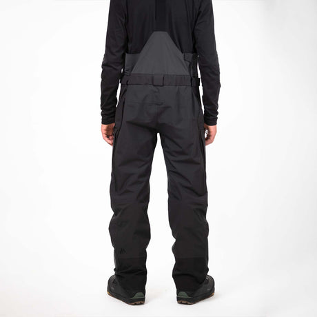 Jones Mountain Surf Bibs Black M