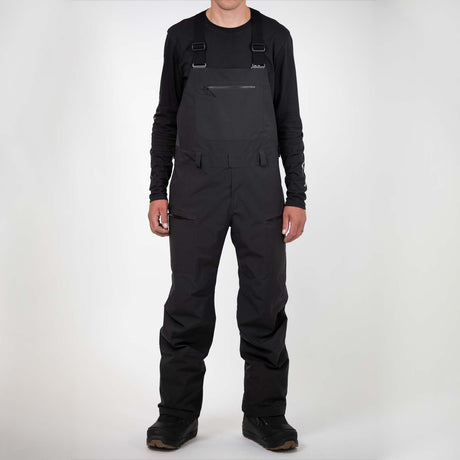Jones Mountain Surf Bibs Black M