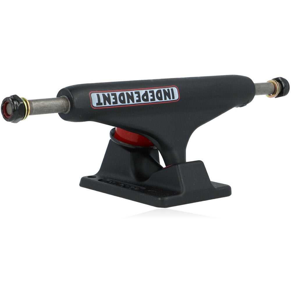Independent STD Bar Flat Trucks Black White Red 139mm Set