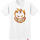 Spitfire 451 SS Tshirt White Fire