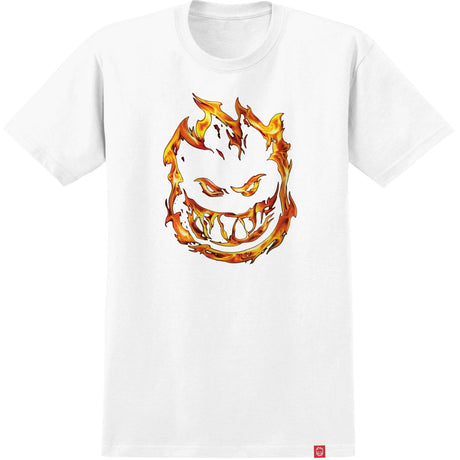 Spitfire 451 SS Tshirt White Fire
