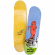 The Heated Wheel Wanderer Skateboard Deck Blue Green 8.25
