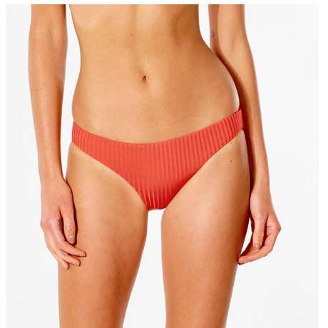 Rip Curl Premium Surf Cheeky Swim Bottoms Red M