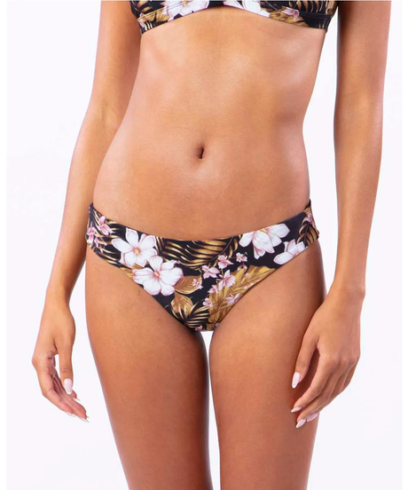 Rip Curl PlayaBella Cheeky Swim Bottoms Black M