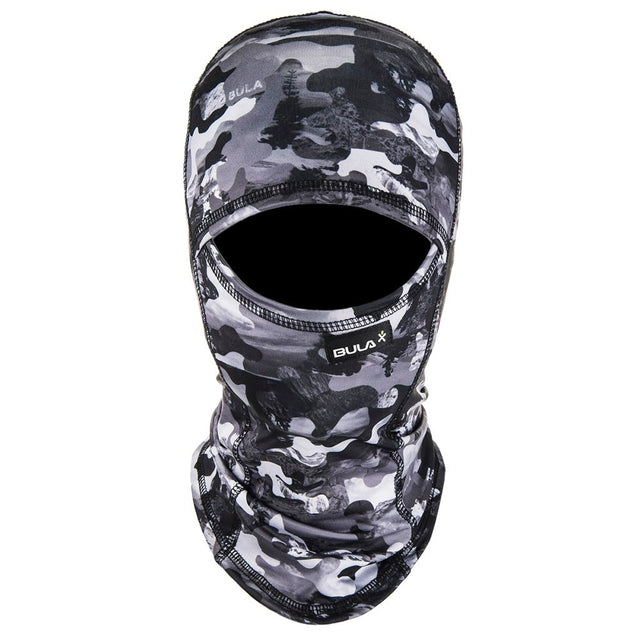 Bula Kids Sharp Print Balaclava Black Camo OneSize