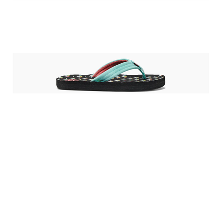 Reef Ahi Snow Cone Sandals Kids Mint Pink 13k-1k