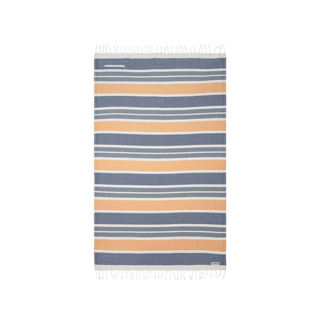 Sand Cloud Venus Stripe Towel w/Pocket White Regular