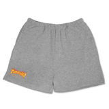 Thrasher Flame Girls PE Shorts Heather Grey L