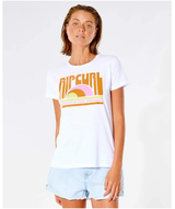Rip Curl Surf Revival Sd Tshirt Ladies White